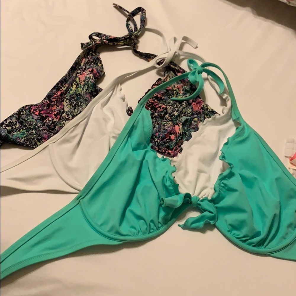 Lot of 3 VS bikini tops